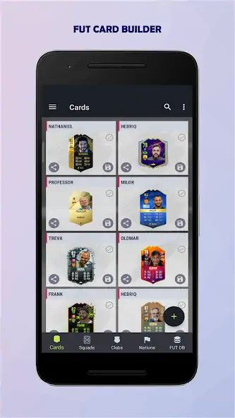 Download FUT Card Builder 23 [MOD, Unlimited money/coins] + Hack [MOD, Menu] for Android