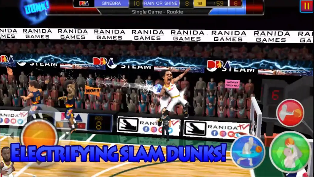 Download Basketball Slam! [MOD, Unlimited money/coins] + Hack [MOD, Menu] for Android