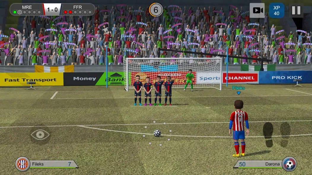 Download Pro Kick Soccer [MOD, Unlimited money/coins] + Hack [MOD, Menu] for Android
