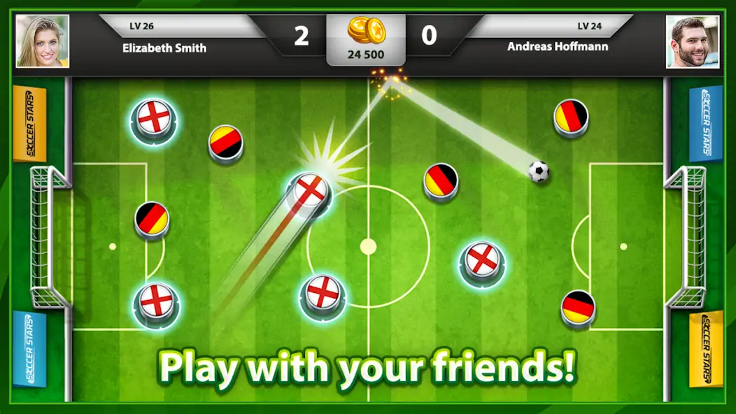 Download Soccer Stars: Football Kick [MOD, Unlimited coins] + Hack [MOD, Menu] for Android