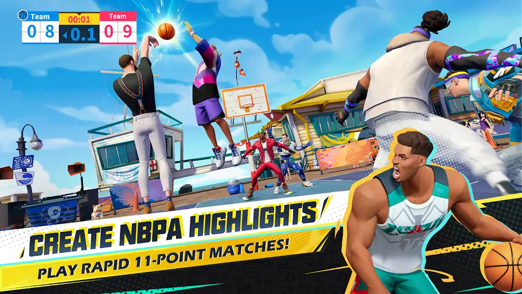 Download Dunk City Dynasty [MOD, Unlimited money] + Hack [MOD, Menu] for Android
