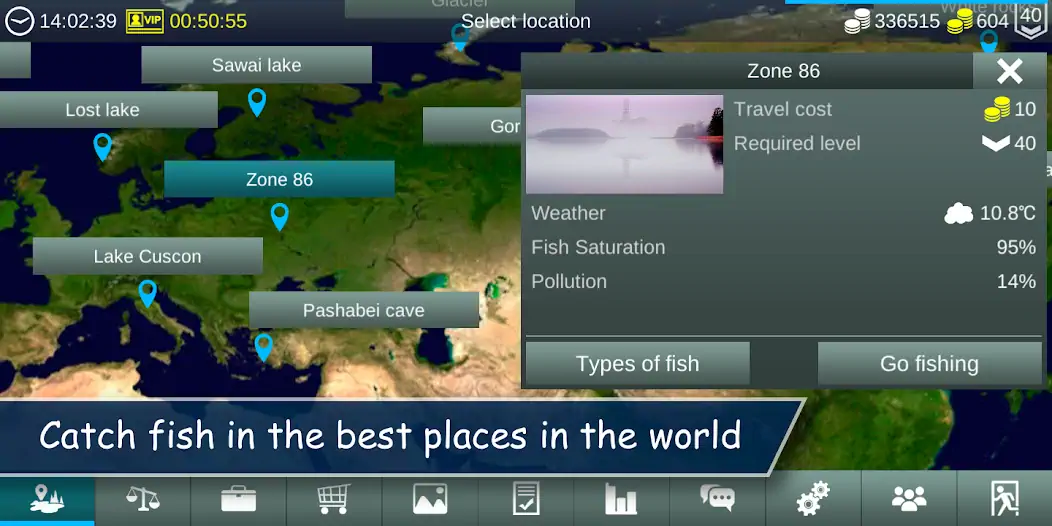 Download My Fishing World [MOD, Unlimited money] + Hack [MOD, Menu] for Android
