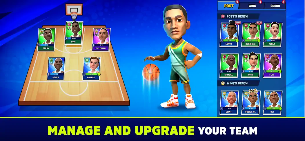 Download Mini Basketball [MOD, Unlimited money/gems] + Hack [MOD, Menu] for Android