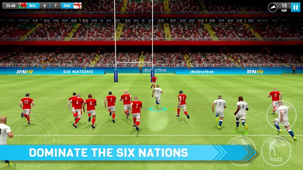 Download Rugby Nations 19 [MOD, Unlimited money/coins] + Hack [MOD, Menu] for Android