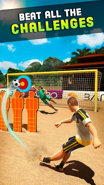 Download Shoot Goal - Beach Soccer Game [MOD, Unlimited money/gems] + Hack [MOD, Menu] for Android
