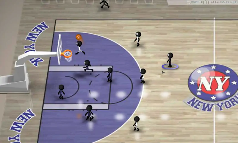 Download Stickman Basketball [MOD, Unlimited money/coins] + Hack [MOD, Menu] for Android
