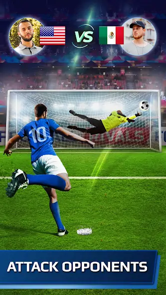 Download Football Rivals: Online Soccer [MOD, Unlimited coins] + Hack [MOD, Menu] for Android