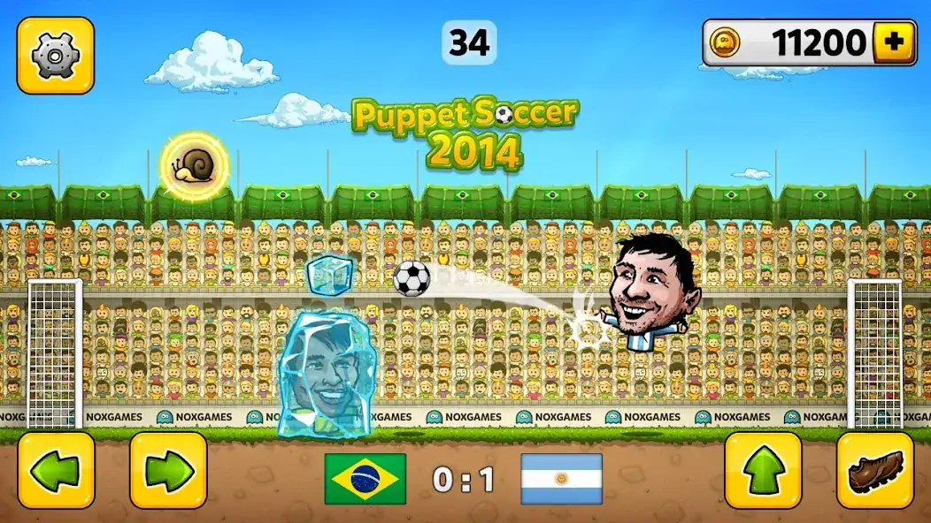 Download Puppet Soccer - Football [MOD, Unlimited money/gems] + Hack [MOD, Menu] for Android