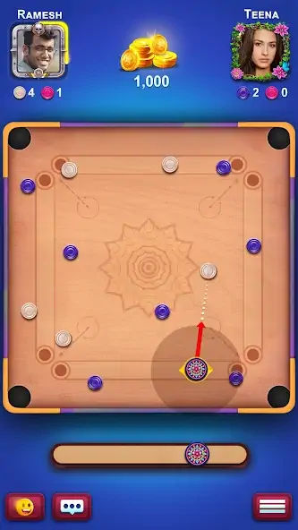 Download Carrom King™ [MOD, Unlimited coins] + Hack [MOD, Menu] for Android