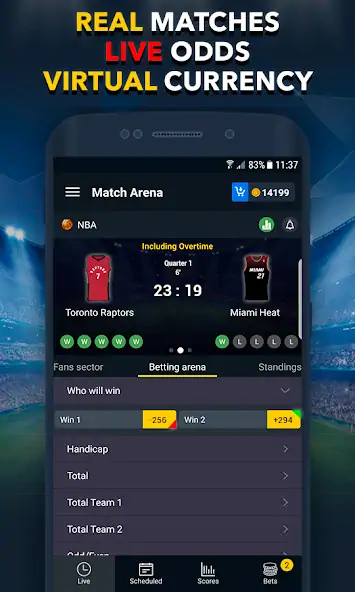 Download Sports Betting Game - BETUP [MOD, Unlimited money] + Hack [MOD, Menu] for Android