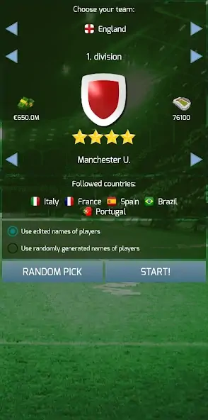 Download True Football 3 [MOD, Unlimited money] + Hack [MOD, Menu] for Android