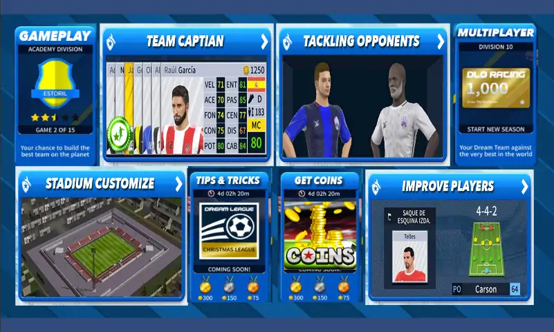Download Dream Winner Soccer 2020 [MOD, Unlimited money/coins] + Hack [MOD, Menu] for Android
