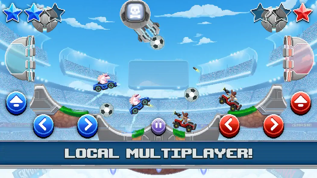 Download Drive Ahead! Sports [MOD, Unlimited coins] + Hack [MOD, Menu] for Android