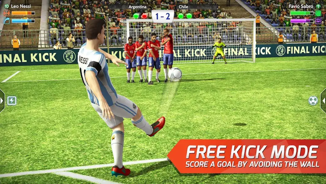 Download Final Kick: Online Soccer [MOD, Unlimited money] + Hack [MOD, Menu] for Android