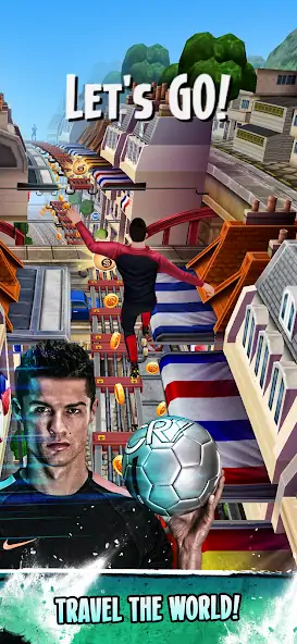 Download Ronaldo: Kick'n'Run Football [MOD, Unlimited money] + Hack [MOD, Menu] for Android