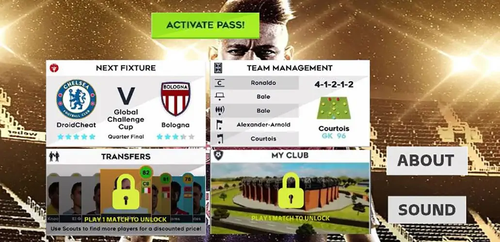 Download Pro DLS 23 Champions Football [MOD, Unlimited money] + Hack [MOD, Menu] for Android
