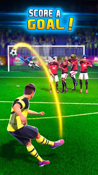 Download Shoot Goal: World Leagues [MOD, Unlimited coins] + Hack [MOD, Menu] for Android