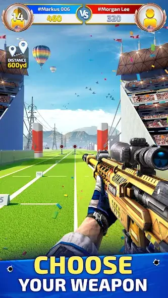 Download Sniper Champions: 3D shooting [MOD, Unlimited coins] + Hack [MOD, Menu] for Android