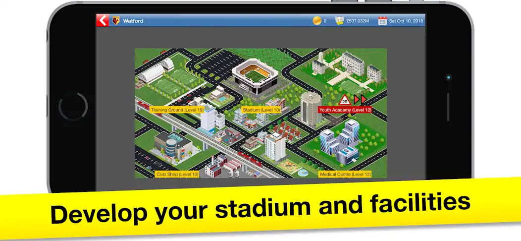 Download Soccer Tycoon: Football Game [MOD, Unlimited money] + Hack [MOD, Menu] for Android