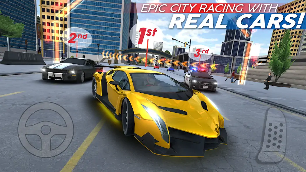 Download Drift Car Street Racing [MOD, Unlimited money/gems] + Hack [MOD, Menu] for Android