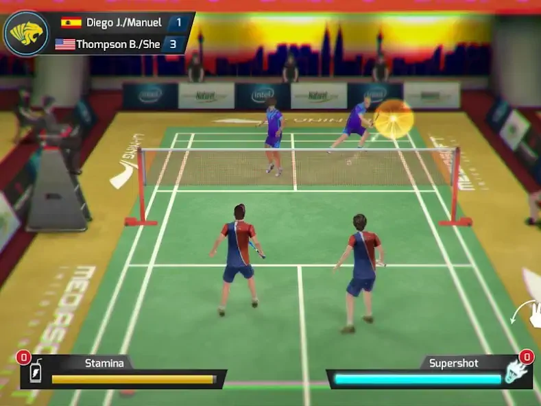 Download LiNing Jump Smash 15 Badminton [MOD, Unlimited coins] + Hack [MOD, Menu] for Android