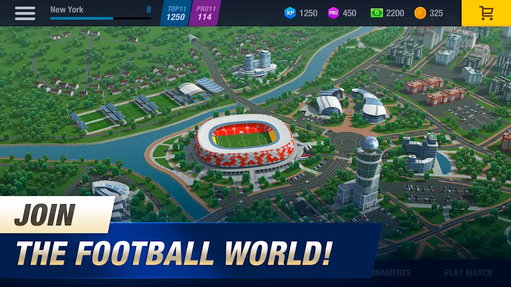 Download 11x11: Soccer Club Manager [MOD, Unlimited money] + Hack [MOD, Menu] for Android