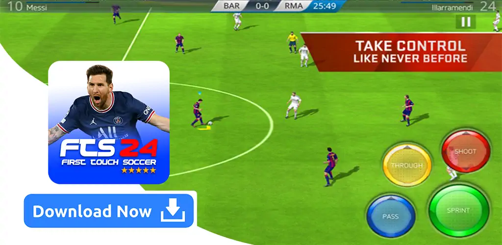 Download Fts 2024 Football [MOD, Unlimited coins] + Hack [MOD, Menu] for Android