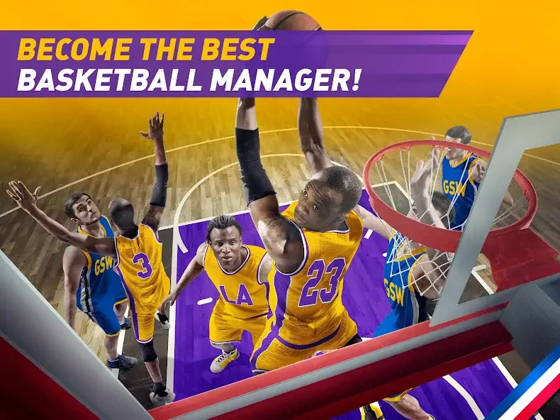 Download Basketball Fantasy Manager NBA [MOD, Unlimited money/coins] + Hack [MOD, Menu] for Android