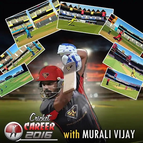 Download Cricket Career 2016 [MOD, Unlimited coins] + Hack [MOD, Menu] for Android