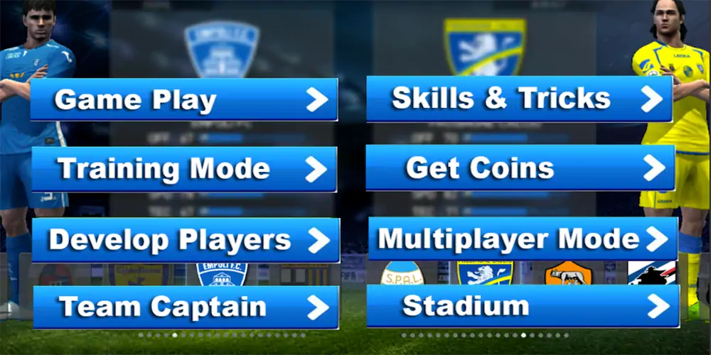 Download Mobile Soccer League Match 202 [MOD, Unlimited money/gems] + Hack [MOD, Menu] for Android