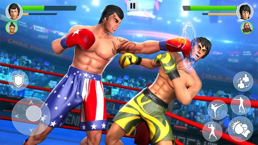 Download Tag Boxing Games: Punch Fight [MOD, Unlimited money/gems] + Hack [MOD, Menu] for Android