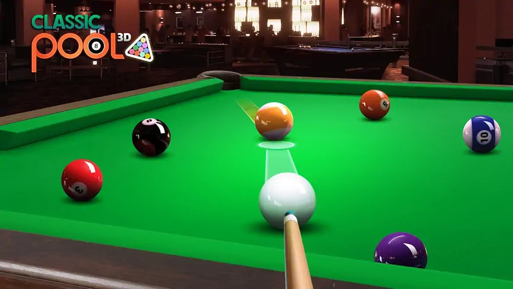 Download Classic Pool 3D: 8 Ball [MOD, Unlimited money/coins] + Hack [MOD, Menu] for Android