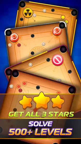 Download Carrom Superstar [MOD, Unlimited coins] + Hack [MOD, Menu] for Android