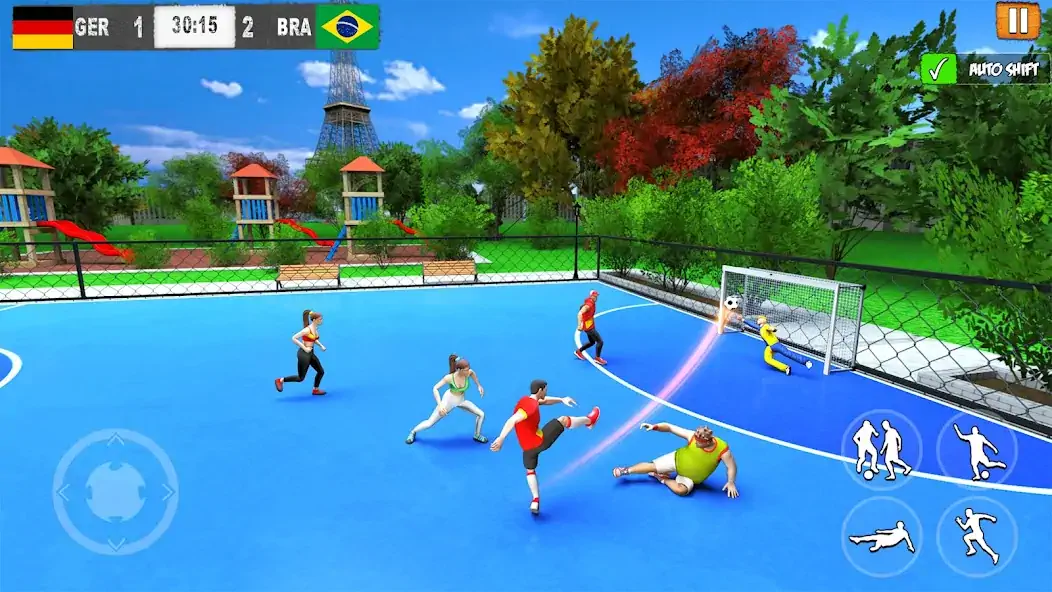 Download Street Football: Futsal Games [MOD, Unlimited coins] + Hack [MOD, Menu] for Android