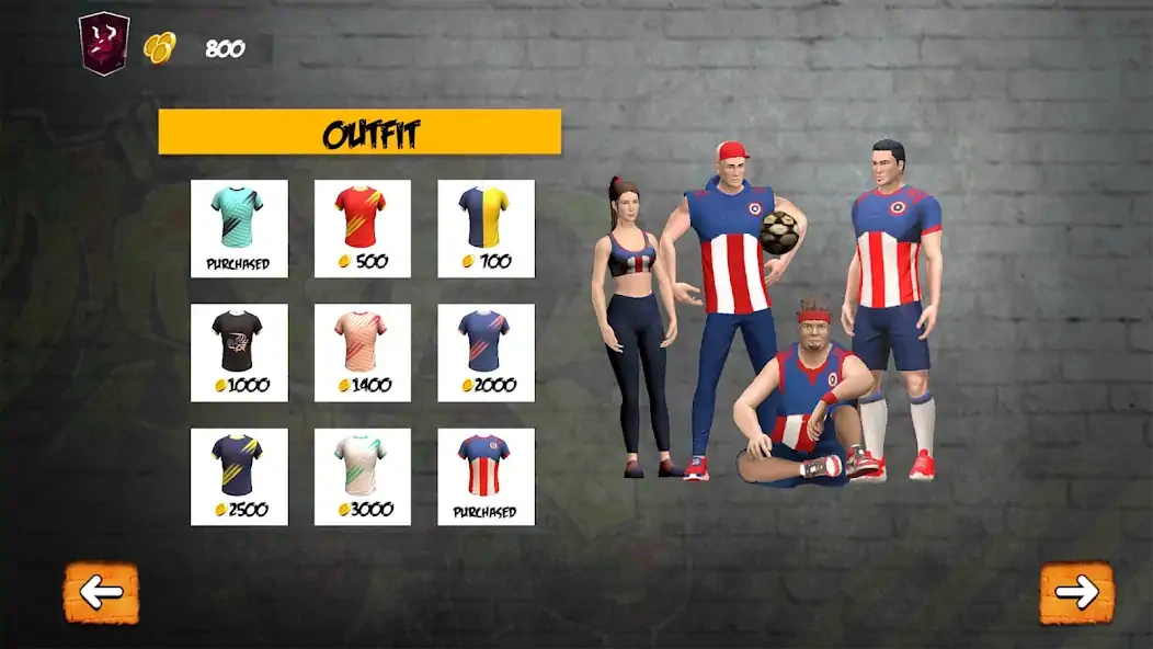 Download Street Football: Futsal Games [MOD, Unlimited coins] + Hack [MOD, Menu] for Android