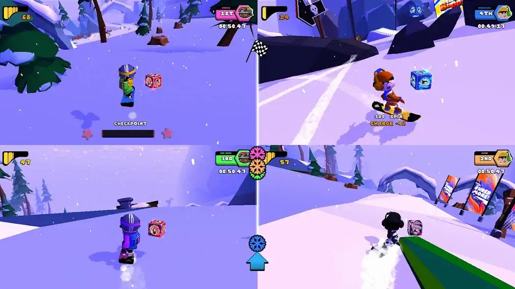 Download Snowboard Buddies [MOD, Unlimited money/coins] + Hack [MOD, Menu] for Android