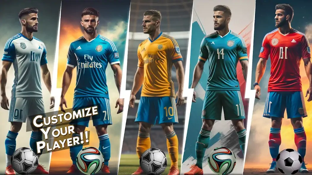 Download World Football Soccer 2023 [MOD, Unlimited money/gems] + Hack [MOD, Menu] for Android