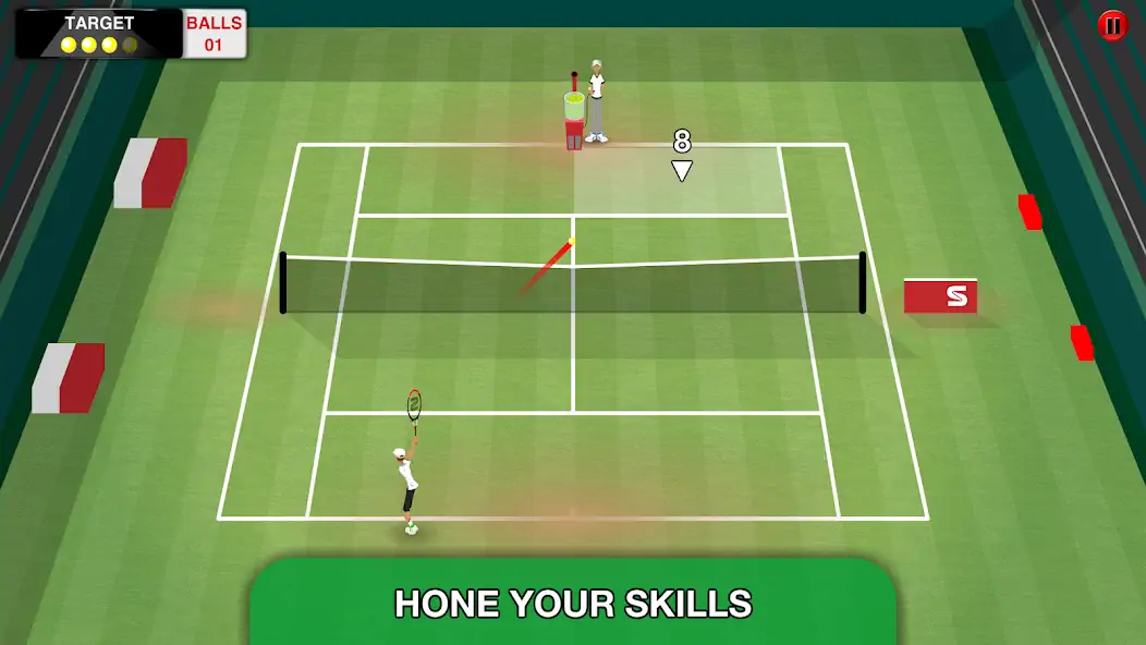 Download Stick Tennis Tour [MOD, Unlimited money/coins] + Hack [MOD, Menu] for Android