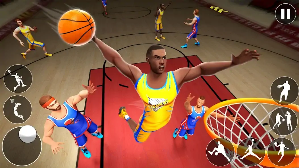 Download Basketball Games: Dunk Hit [MOD, Unlimited money/coins] + Hack [MOD, Menu] for Android