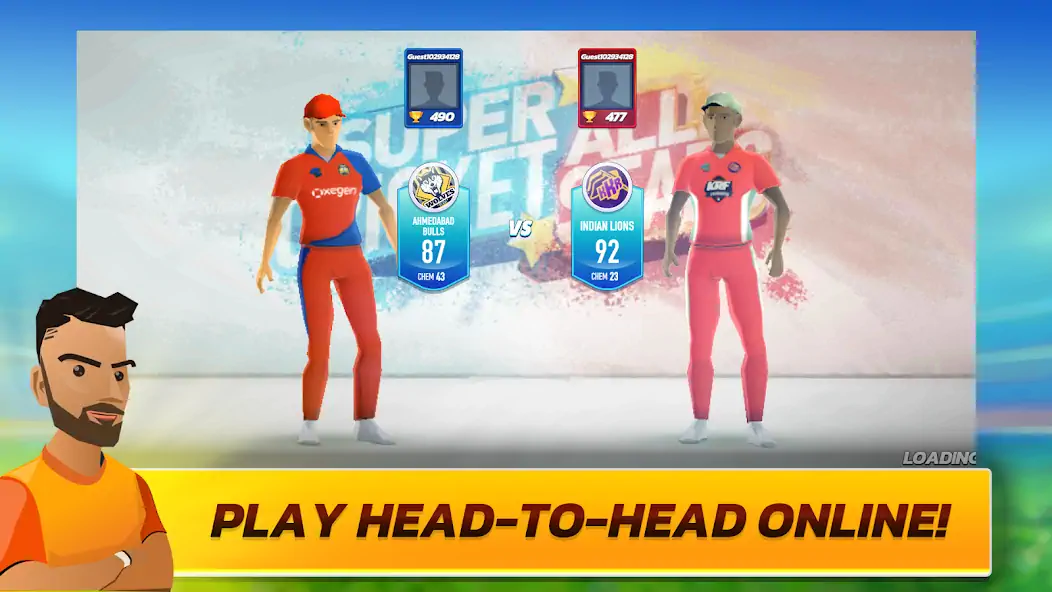 Download Super Cricket All Stars [MOD, Unlimited money/coins] + Hack [MOD, Menu] for Android