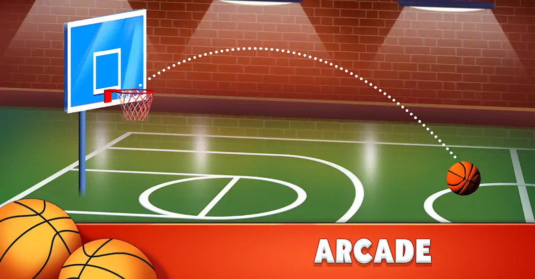 Download Basketball Shooting [MOD, Unlimited money/gems] + Hack [MOD, Menu] for Android