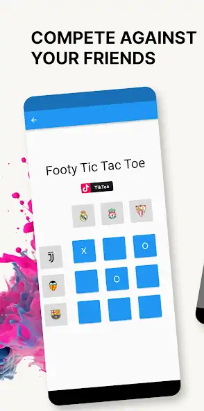 Download Footy tic tac toe [MOD, Unlimited money] + Hack [MOD, Menu] for Android