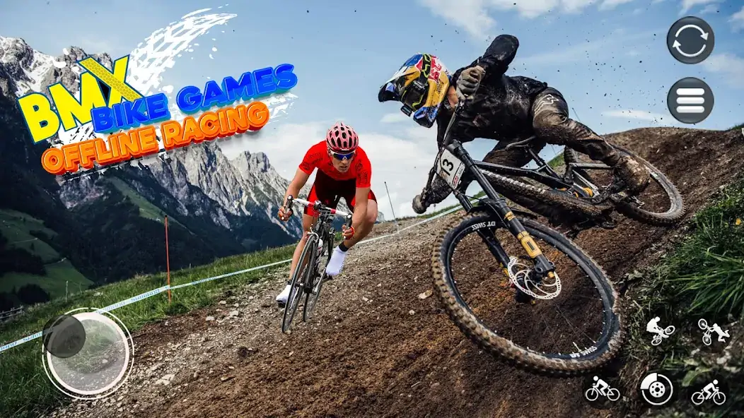 Download Bmx Bike Games Offline Racing [MOD, Unlimited money/coins] + Hack [MOD, Menu] for Android