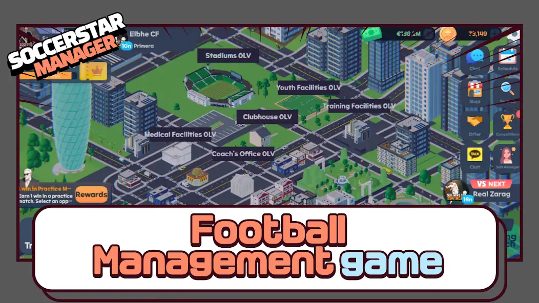Download SSM LITE-Football Manager Game [MOD, Unlimited money/coins] + Hack [MOD, Menu] for Android
