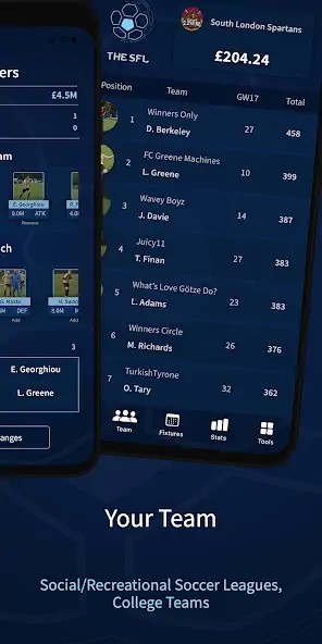 Download The SFL: Fantasy Soccer [MOD, Unlimited money] + Hack [MOD, Menu] for Android