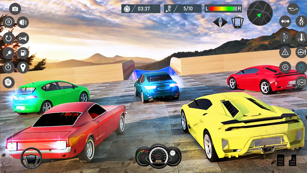 Download Water Slide Car Race games [MOD, Unlimited money/coins] + Hack [MOD, Menu] for Android