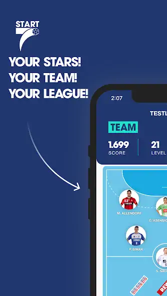 Download START7 - The handball manager [MOD, Unlimited money/gems] + Hack [MOD, Menu] for Android