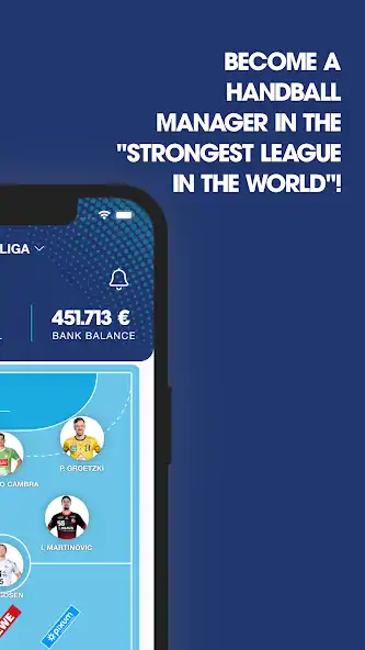 Download START7 - The handball manager [MOD, Unlimited money/gems] + Hack [MOD, Menu] for Android