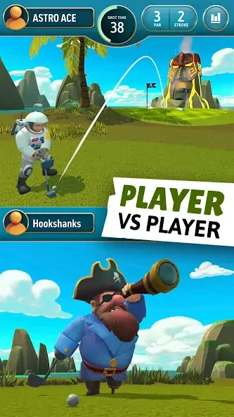 Download Shankstars Golf [MOD, Unlimited money/gems] + Hack [MOD, Menu] for Android