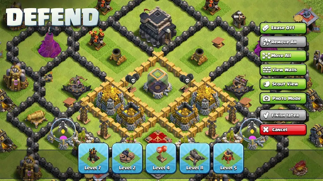 Download Clash of Clans [MOD, Unlimited money] + Hack [MOD, Menu] for Android